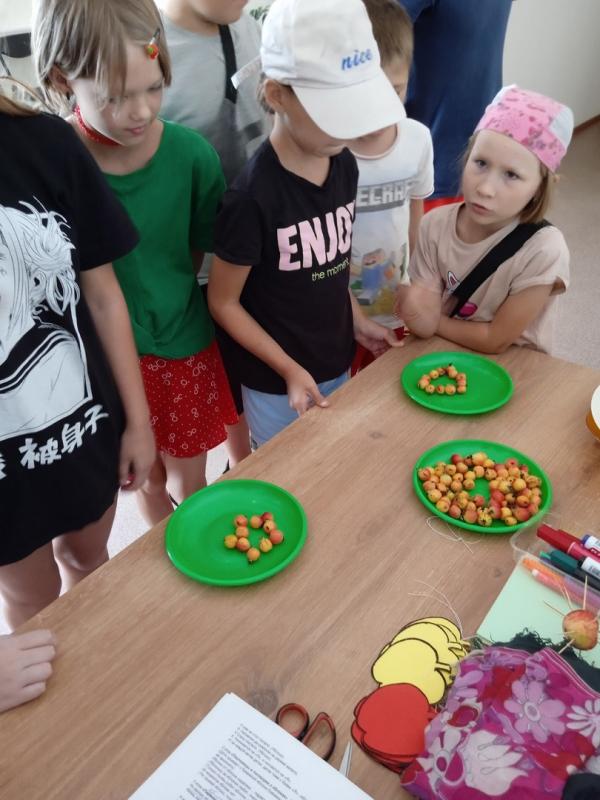 Яблочное настроение в клубе «Почемучки»