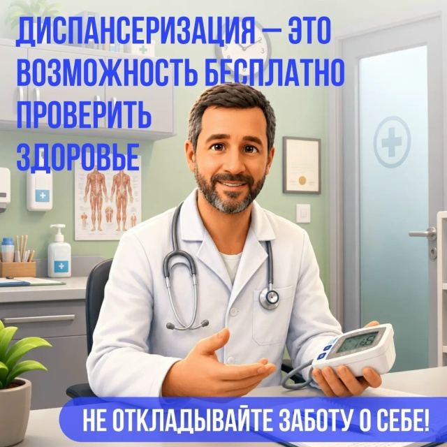 А вы проходили диспансеризацию?