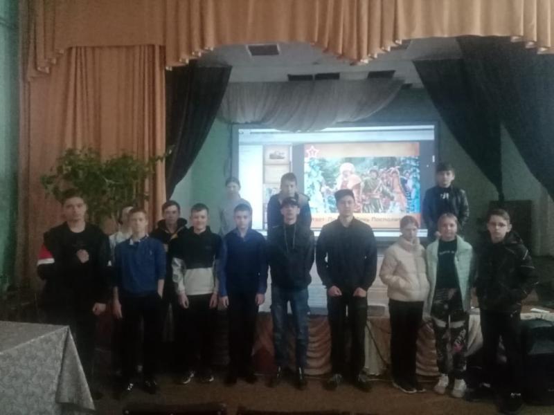 4 мая 2022 года в с. Колташево проведена интеллектуально-патриотическая игра "Кто к нам с мечом придет...".