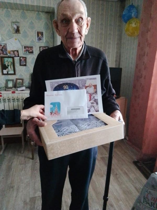 7 января 2023 года в п. Введенское Кетовского МО отметил 90-летний юбилей труженик тыла, ветеран труда Невзоров Павел Пантелеевич.