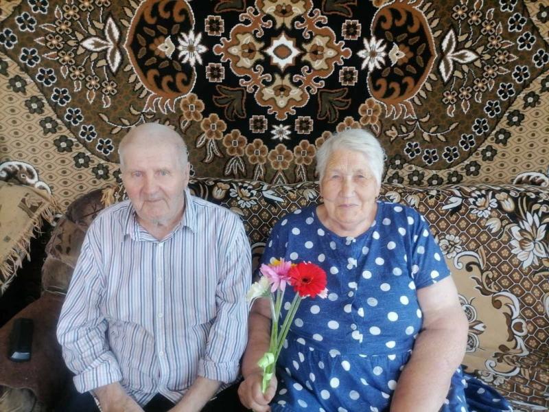 У семьи Курловых из с.Шмаково юбилей, 55 лет совместной жизни!