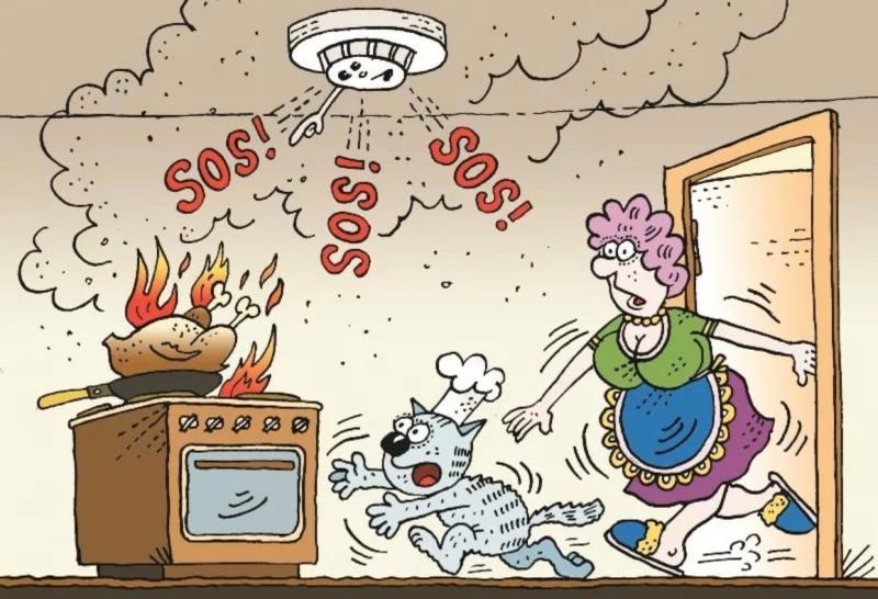 #ПЕРЕЗИМУЕМ45 Пожарный извещатель: зачем он нужен и как его установить?