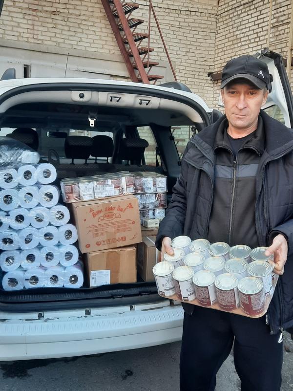 Сбор гуманитарной помощи на территории Кетовского района